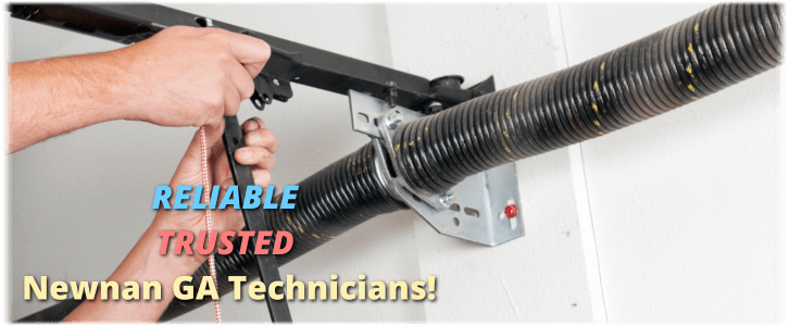 Broken Garage Door Spring Newnan GA